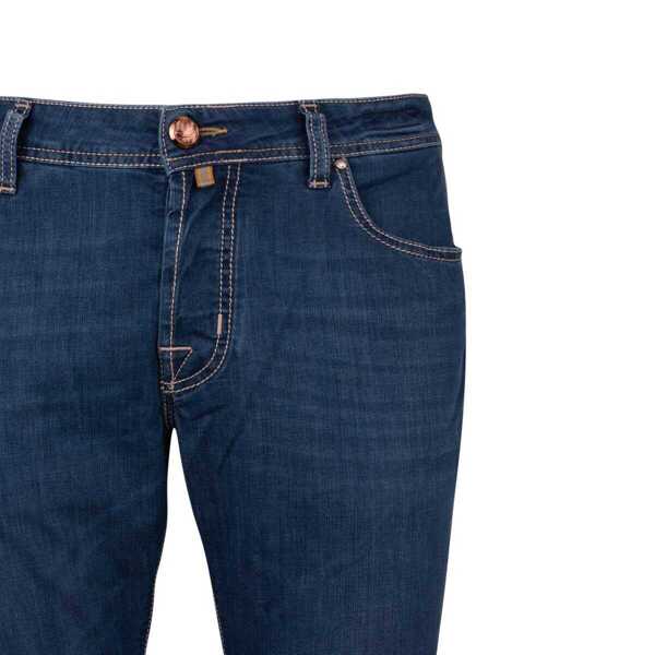 Blugi Jacob Cohen Jacob Cohen Nick Slim 5-Pocket Jeans BLUE Barbati (BM 18632826) 3