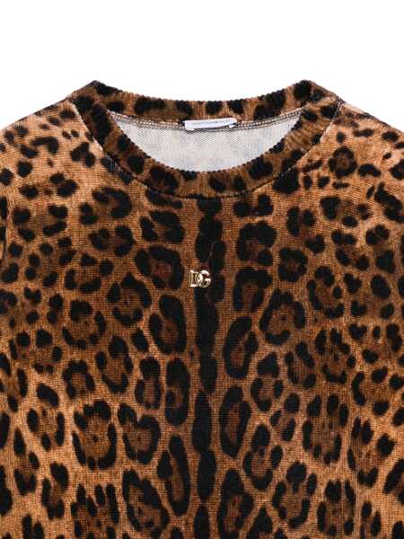 Pulovere casual Dolce & Gabbana CrewNeck Pullover Brown Fete (BM 18633372) 3