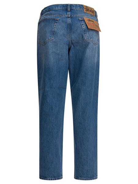 Blugi drepti STSSY Jeans Blue Barbati (BM 18633486) 2