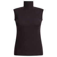 Pulovere casual Mock neck sleeveless Femei