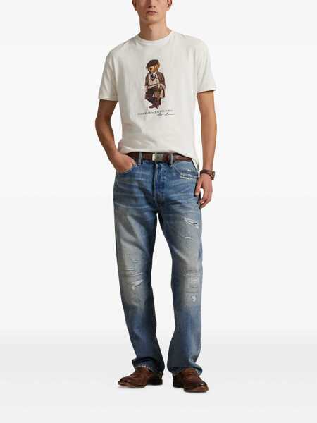 Tricouri Ralph Lauren Polo Bear T-shirt White Barbati (BM 18633600) 2