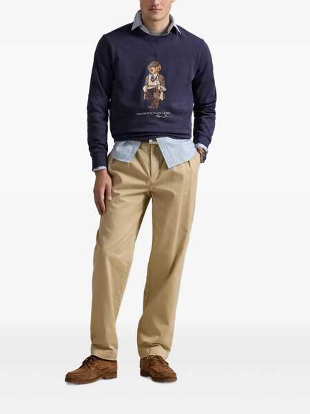 Hanorace Ralph Lauren Polo Bear sweatshirt Blue Barbati (BM 18633621) 2