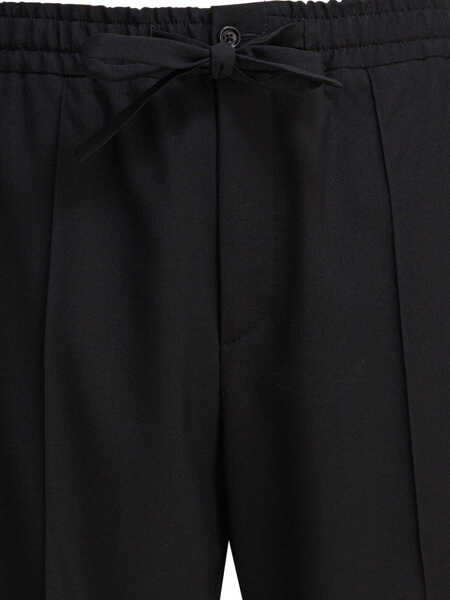 Pantaloni casual Valentino Garavani Wool sport pants Black Barbati (BM 18633777) 3