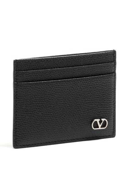 Portofele Valentino Garavani Vlogo Signature Card Holder Black Barbati (BM 18633780) 3