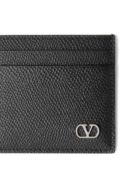 Portofele Valentino Garavani Vlogo Signature Card Holder Black Barbati (BM 18633780) 4