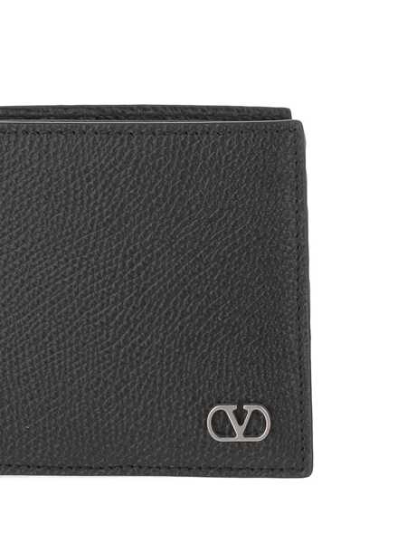 Portofele Valentino Garavani Vlogo Signature Wallet Black Barbati (BM 18633786) 4