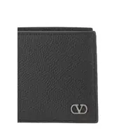 Portofele pentru Barbati - Portofele Valentino Garavani Vlogo Signature Wallet Black Barbati (BM 18633786) - B-mall.ro