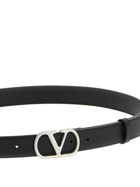 Curele Valentino Garavani Vlogo Signature belt Black Barbati (BM 18633792) 2