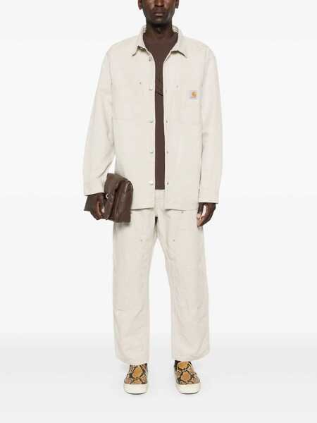 Pantaloni casual Carhartt Pants Walter Double Knee Beige Barbati (BM 18633870) 2