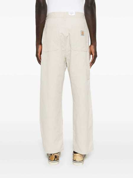 Pantaloni casual Carhartt Pants Walter Double Knee Beige Barbati (BM 18633870) 4