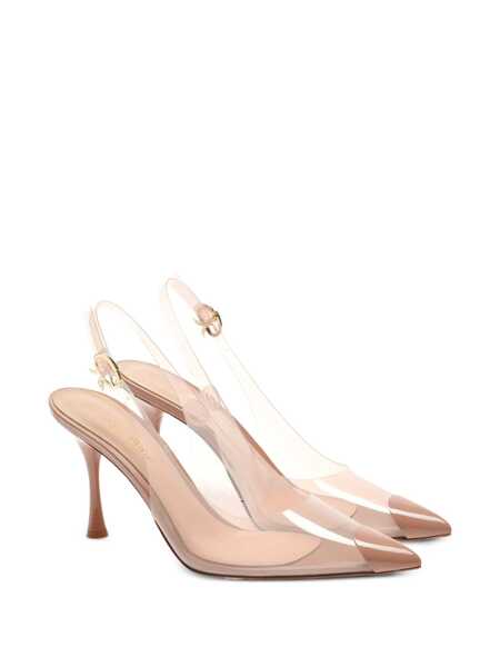 Pantofi cu toc Gianvito Rossi Diana 85 mm Slingbacks Beige Femei (BM 18633879) 2