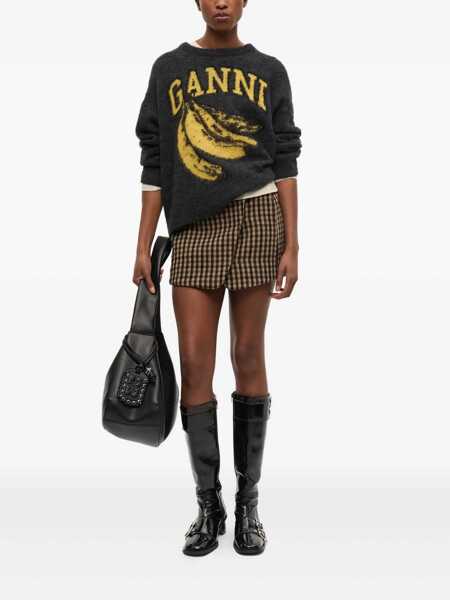 Pulovere Ganni Banana sweater Black Femei (BM 18633897) 2