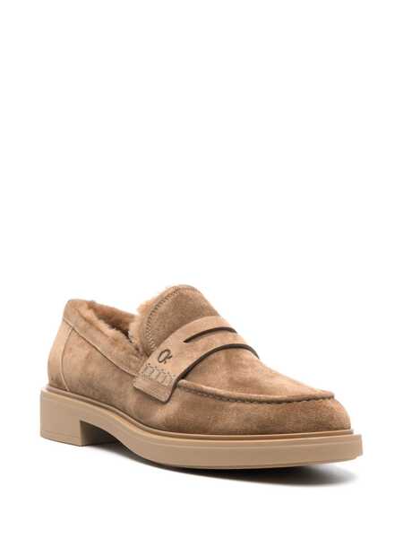 Mocasini Gianvito Rossi Harris 20 mm loafers Beige Femei (BM 18633900) 2