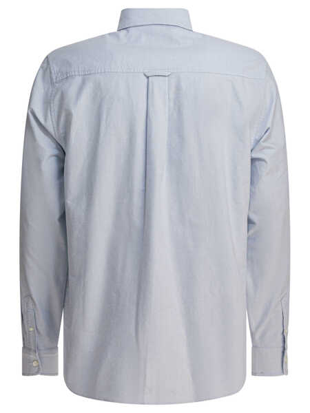 Camasi casual Carhartt L/S C-Logo Shirt Blue Barbati (BM 18633930) 2