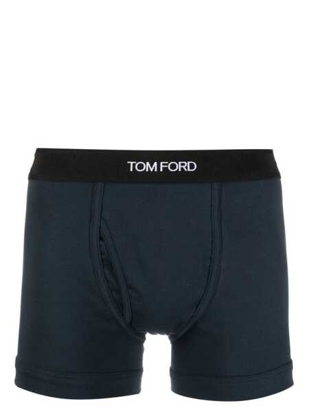 Chiloti Tom Ford Brief Boxer Blue Barbati (BM 18634059) 1
