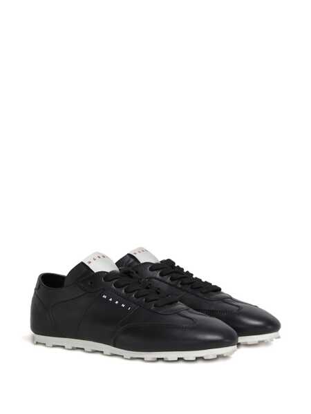 Sneakers Marni Softy Soccer Sneakers Black Femei (BM 18634062) 2