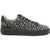 Balmain Jacquard "B-Court" Sneakers BLACK
