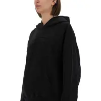 Imbracaminte ROTATE Birger Christensen Dama - Bluze de trening ROTATE Birger Christensen Hooded Sweatshirt With Logo BLACK Femei (BM 18634150) - B-mall.ro