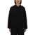 ROTATE Birger Christensen Hooded Sweatshirt With Logo BLACK