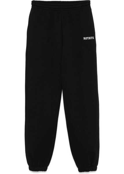 Pantaloni casual ROTATE Birger Christensen Track Pants BLACK Femei (BM 18634159) 1