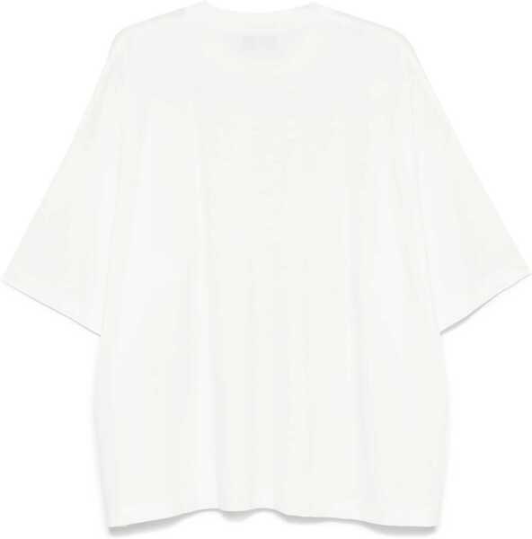 Tricouri STUDIO NICHOLSON Jersey T-Shirt WHITE Barbati (BM 18634162) 2