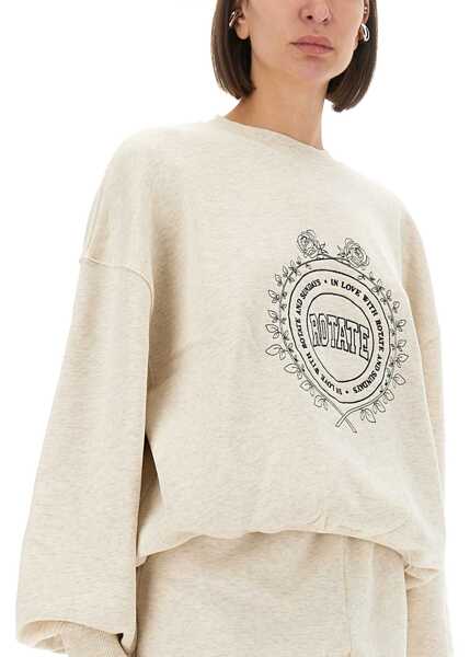 Bluze de trening ROTATE Birger Christensen Sweatshirt With Logo GREY Femei (BM 18634186) 4