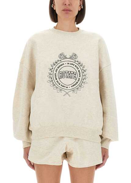 Bluze de trening ROTATE Birger Christensen Sweatshirt With Logo GREY Femei (BM 18634186) 1