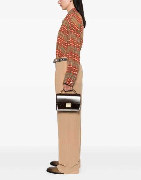 Genti de mana Golden Goose Handbag Venice DARK BROWN Femei (BM 18634210) 2