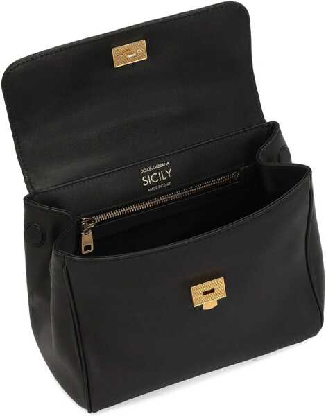 Genti de mana Dolce & Gabbana My Sicily Handbag BLACK Femei (BM 18634222) 4