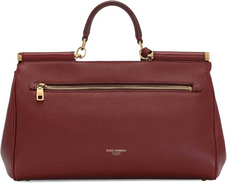 Genti de mana Dolce & Gabbana My Sicily Handbag BORDEAUX Femei (BM 18634237) 2