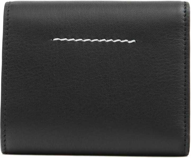 Portofele MM6 Maison Margiela Numeric Logo Wallet BLACK Femei (BM 18634243) 2