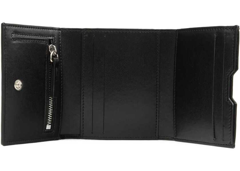 Portofele MM6 Maison Margiela Numeric Logo Wallet BLACK Femei (BM 18634243) 3