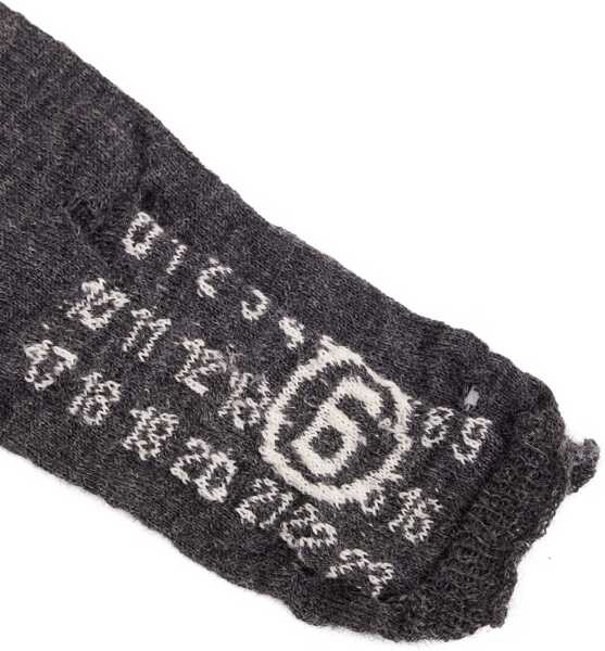 Manusi MM6 Maison Margiela Wool Gloves. GREY Femei (BM 18634339) 3