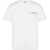 Moschino T-Shirt With Logo Ribbon WHITE