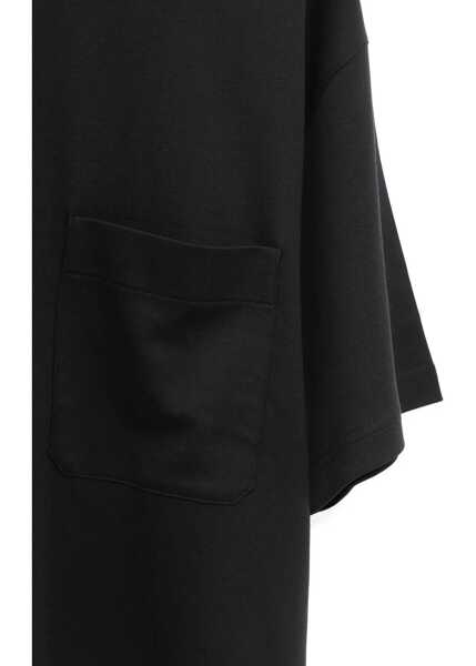 Tricouri LEMAIRE Relaxed Fit T-Shirt BLACK Barbati (BM 18634351) 3