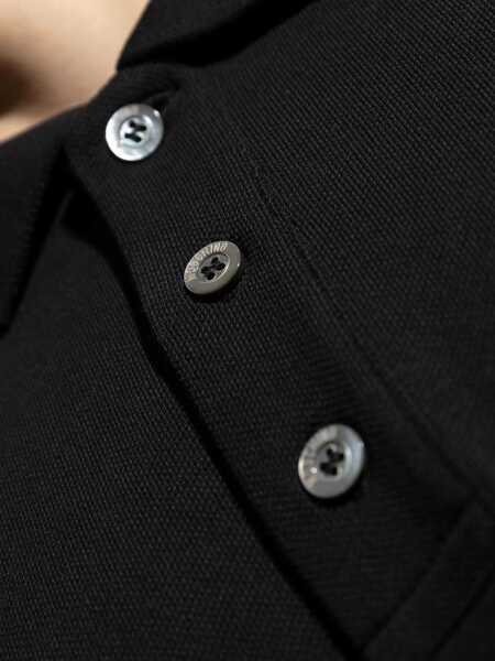 Tricouri Polo Moschino Cotton Pique Polo BLACK Barbati (BM 18634372) 5