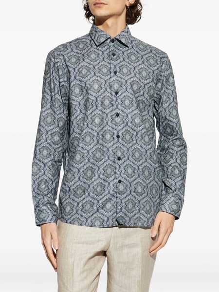 Camasi casual ETRO Cotton Shirt MULTICOLOUR Barbati (BM 18634396) 3