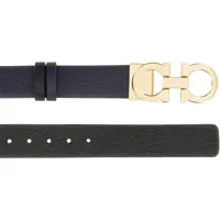 Curele Dama - Curele Ferragamo Gancini Belt BLACK Femei (BM 18634408) - B-mall.ro