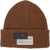 MM6 Maison Margiela Beanie Hat With Logo BROWN
