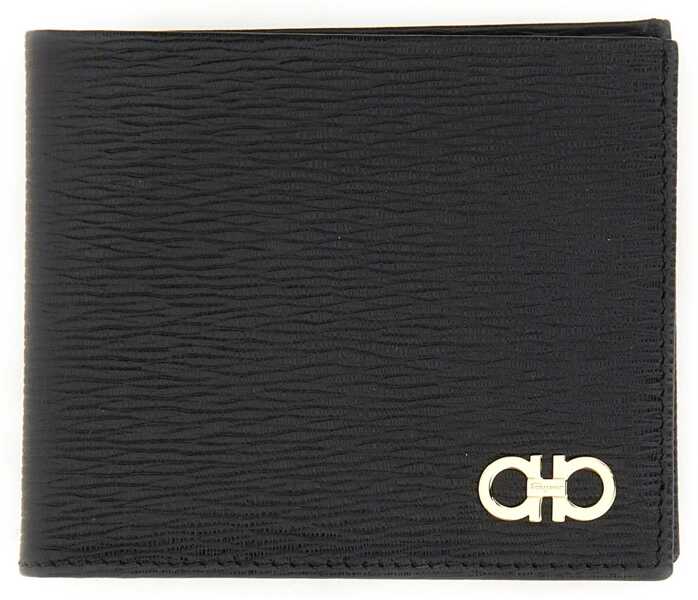 Portofele Ferragamo Hooks Wallet BLACK Barbati (BM 18634414) 1