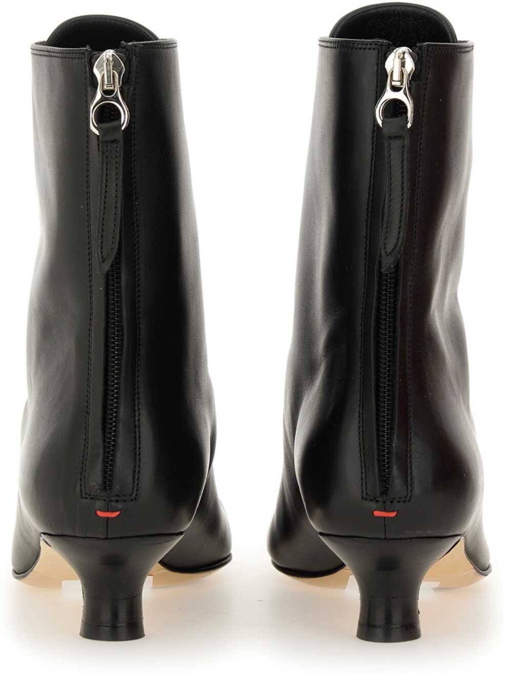 Cizme scurte AEYDE Lace-Up Boot Trixi BLACK Femei (BM 18634417) 3