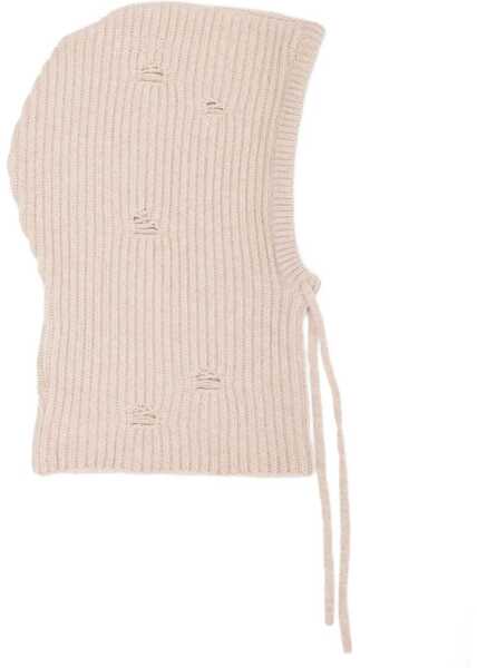 Palarii MM6 Maison Margiela Woolen Hood BEIGE Femei (BM 18634423) 2