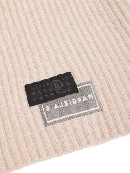 Palarii MM6 Maison Margiela Woolen Hood BEIGE Femei (BM 18634423) 3