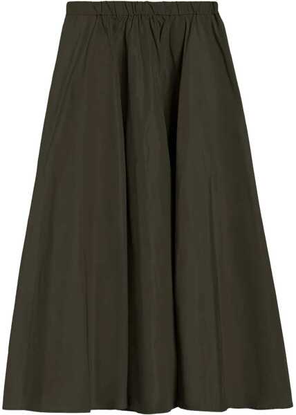 Fuste casual Aspesi Mia Skirt GREEN Femei (BM 18634438) 2