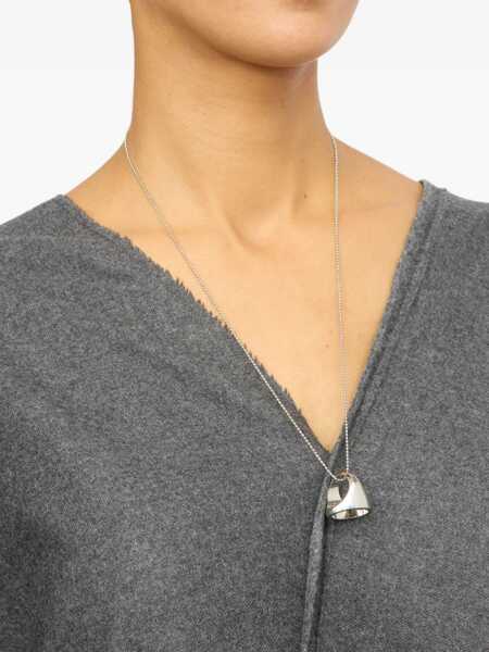 Coliere MM6 Maison Margiela New Signature Necklace SILVER Femei (BM 18634456) 2