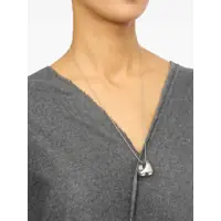 Coliere Dama - Coliere MM6 Maison Margiela New Signature Necklace SILVER Femei (BM 18634456) - B-mall.ro