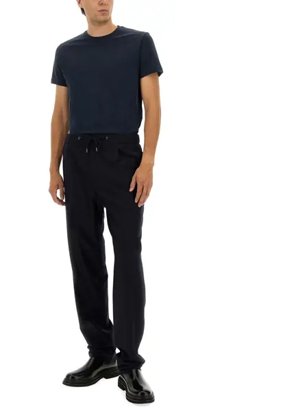 Tricouri Giorgio Armani Crewneck Cotton T-Shirt BLUE Barbati (BM 18634489) 2