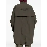 Geci Parka pentru Barbati - Geci Parka Givenchy Parka With Logo GREEN Barbati (BM 18634504) - B-mall.ro