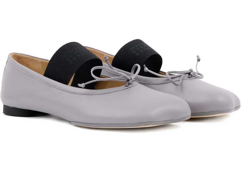 Balerini MM6 Maison Margiela Anatomic Numeric Dancer GREY Femei (BM 18634522) 2