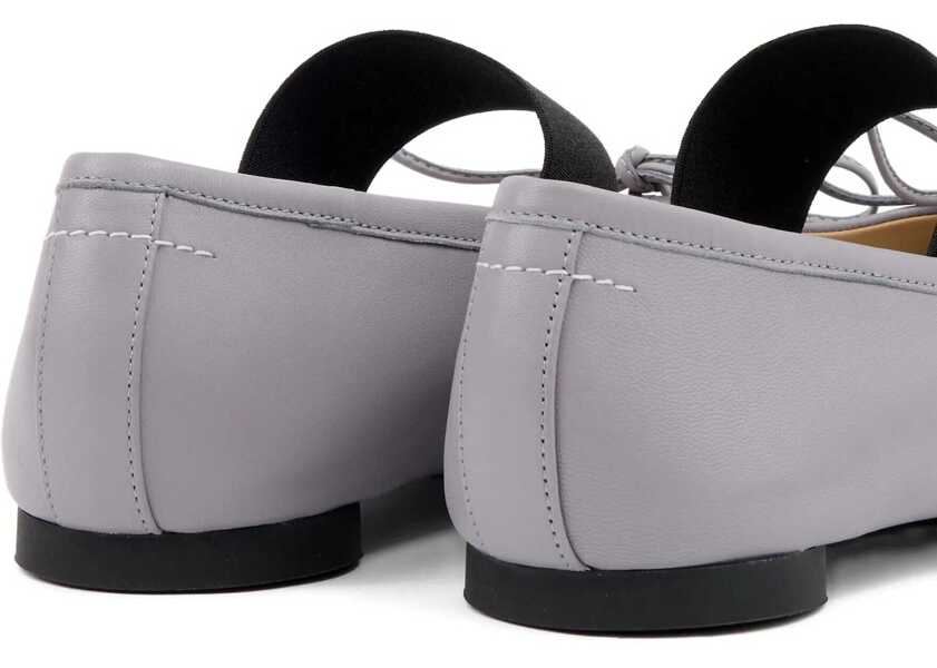 Balerini MM6 Maison Margiela Anatomic Numeric Dancer GREY Femei (BM 18634522) 4